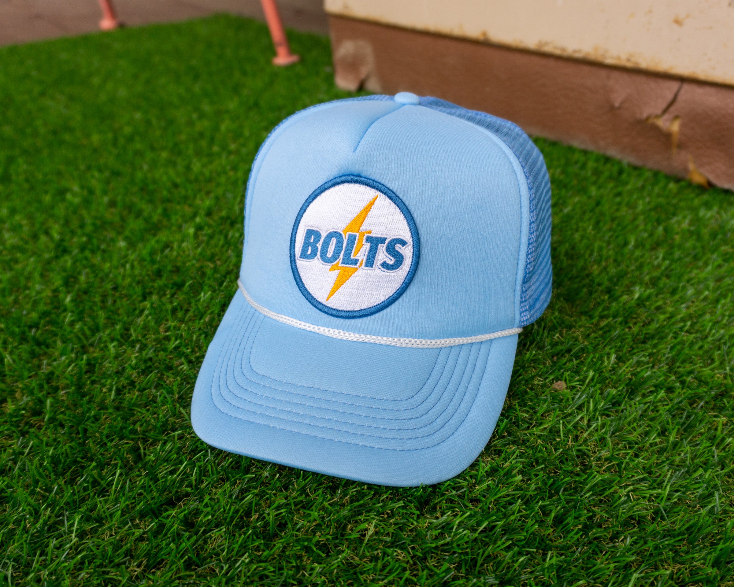 LA Chargers Embroider White Trucker Hat. – CIEMBROIDERY