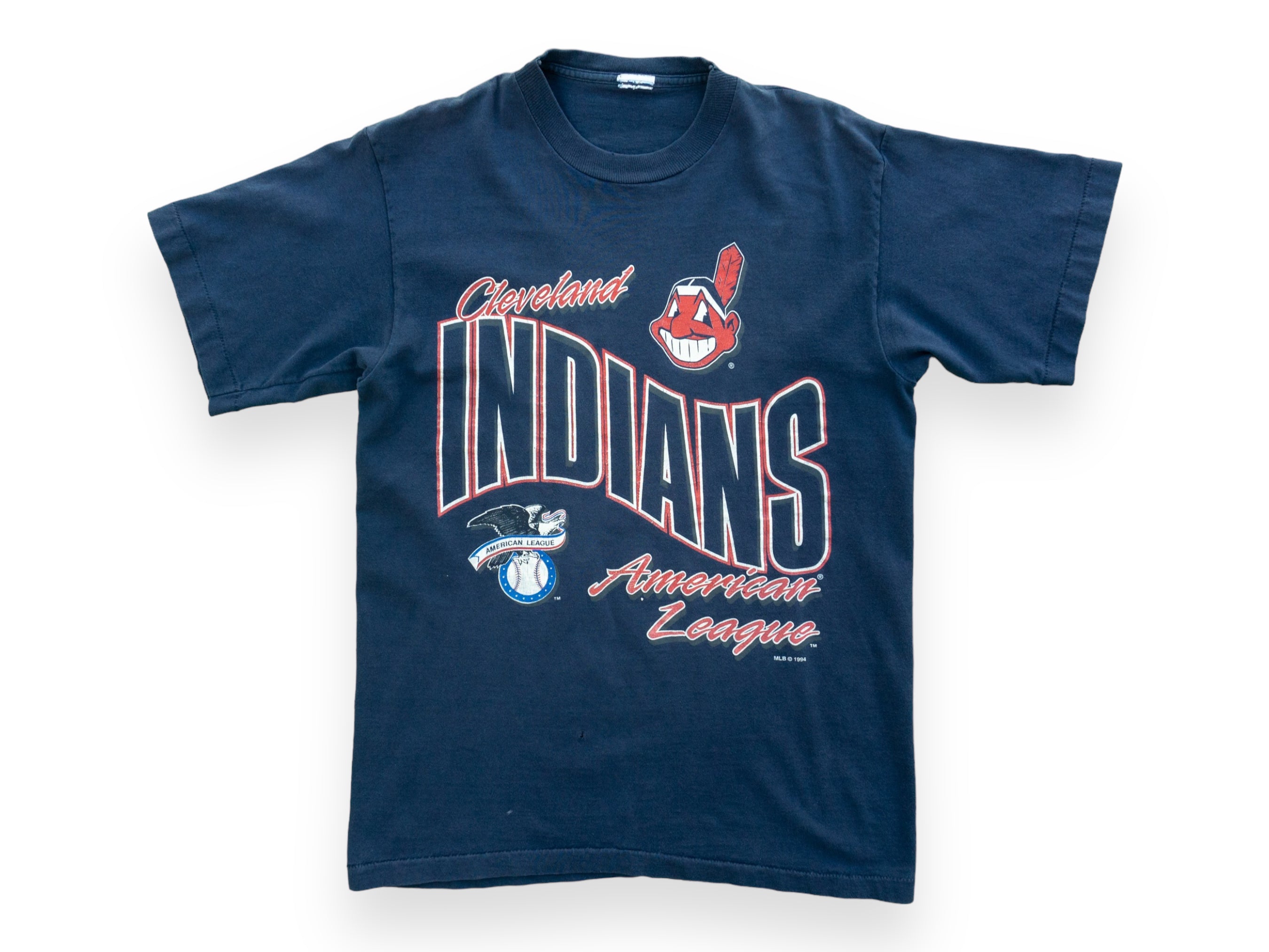 MLB, Shirts, Vintage Cleveland Indians T Shirt