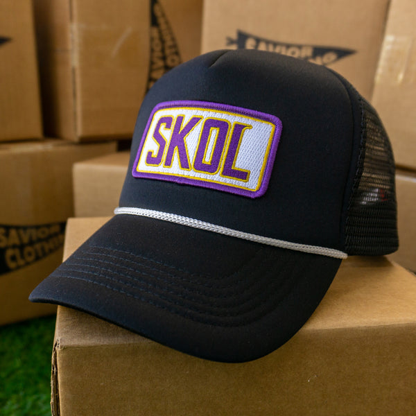 Minnesota Vikings SKOL Trucker Hat