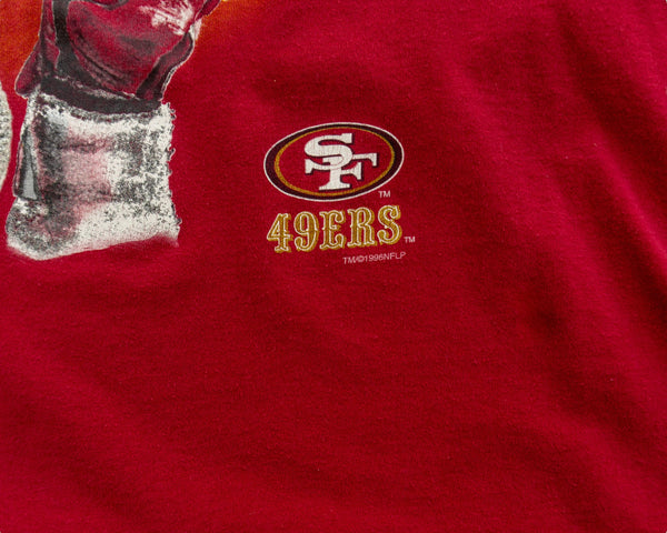 Vintage San Francisco 49ers Logo 7 Football Sweatshirt, Size Large