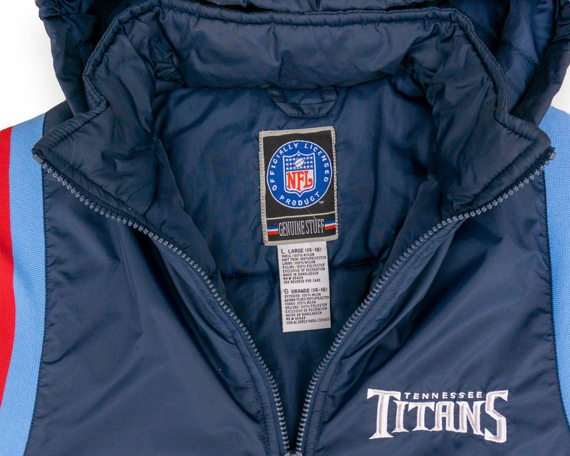 Vintage Tennessee Titans Puffer Jacket