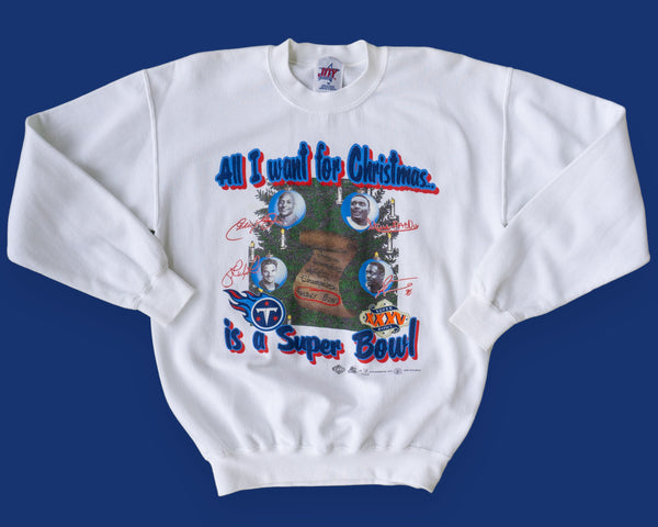 Vintage Tennessee Titans Christmas Sweatshirt