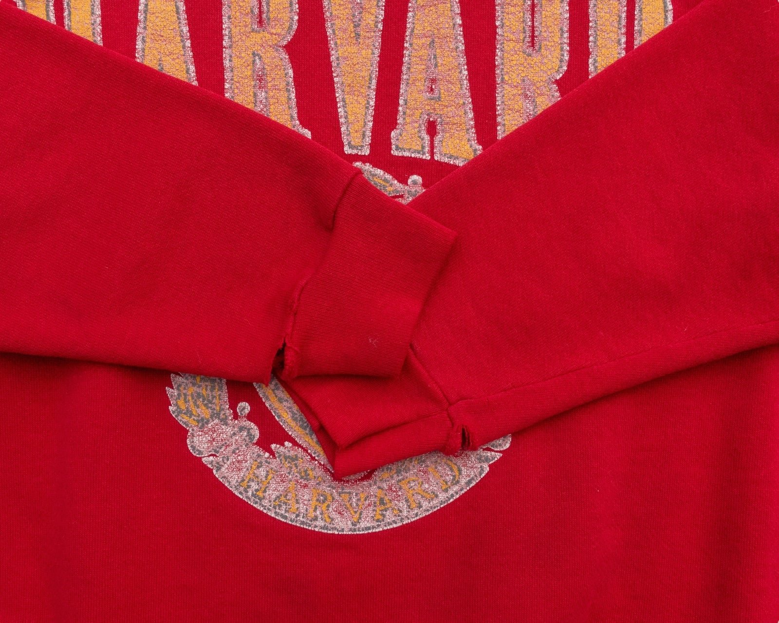 VINTAGE Harvard University Sweatshirt Adult X-Large Red