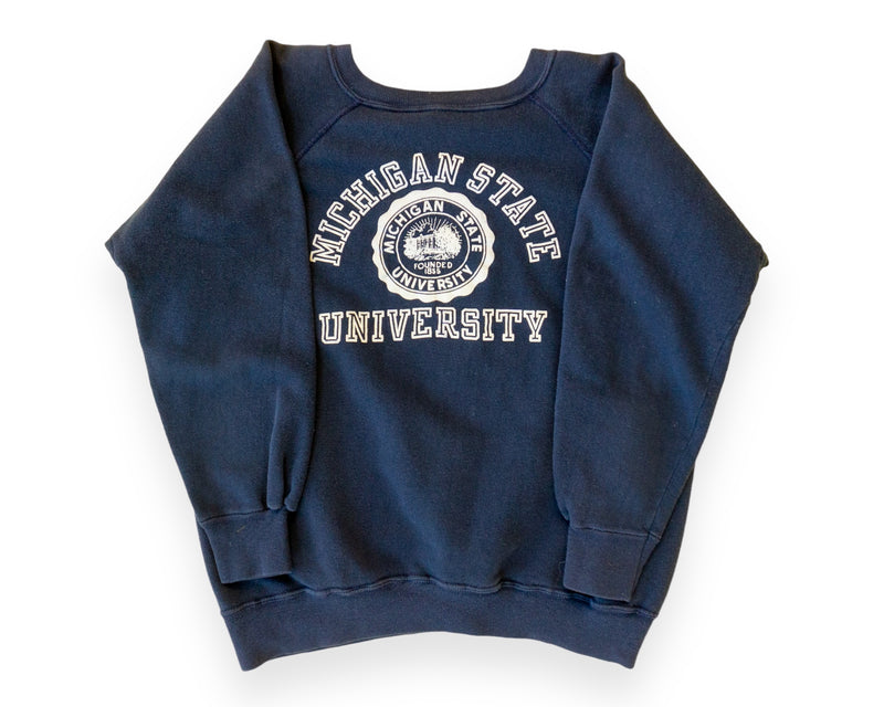 Vintage Michigan State Raglan Sweatshirt