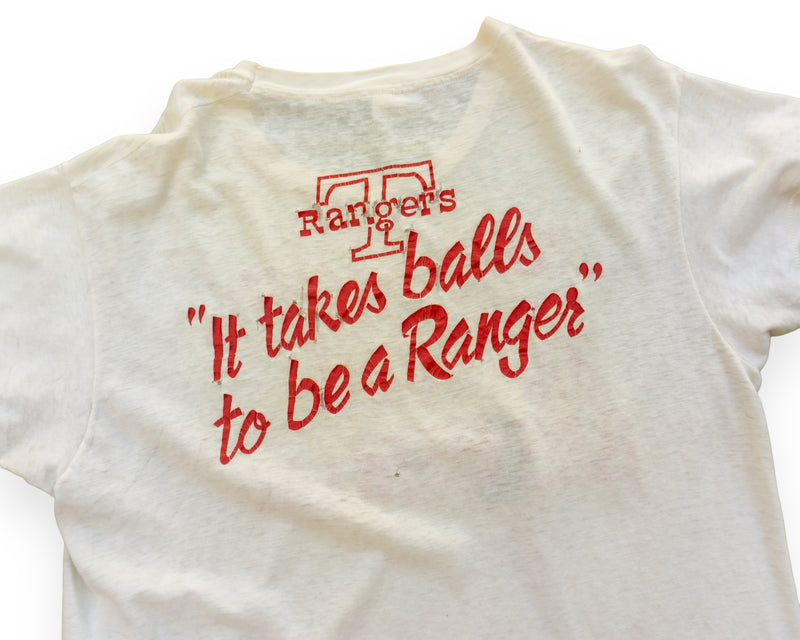 Vintage Texas Rangers No Ballin' Like Baseballin' T-Shirt