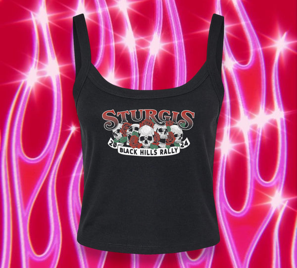 Sturgis Rally 2024 Women's Ribbed Tank