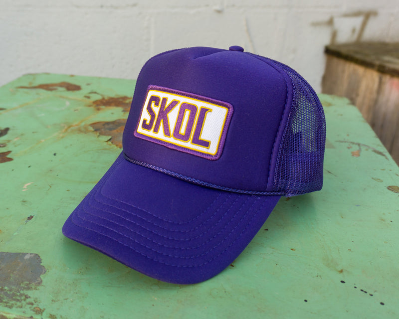 Minnesota Vikings SKOL Trucker Hat – Savior Clothing
