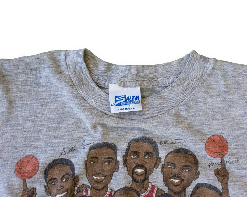 90s Chicago Bulls NBA Salem Sportswear Basketball T-Shirt Extra Large