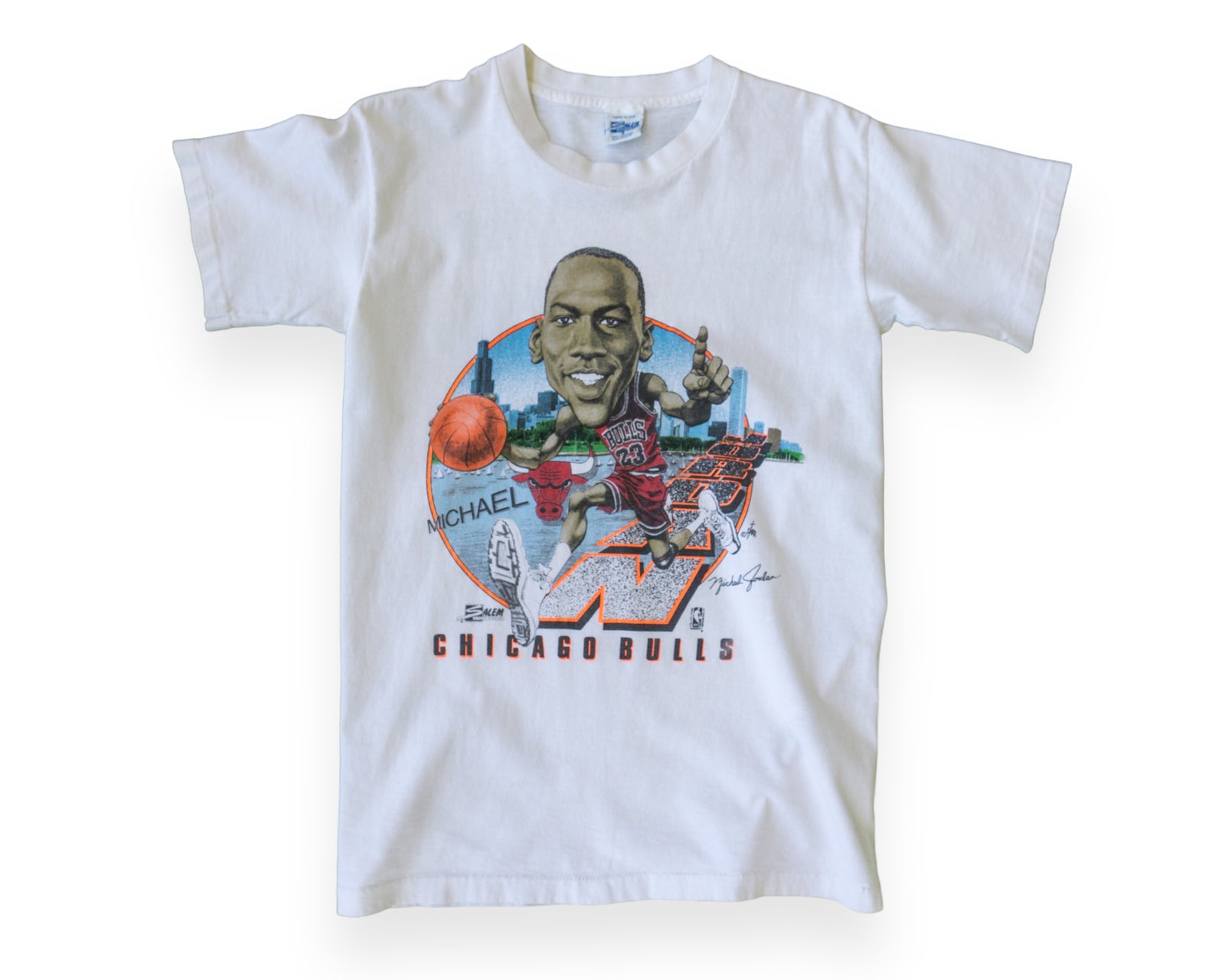 Vintage Michael Jordan Caricature T Shirt Savior Clothing